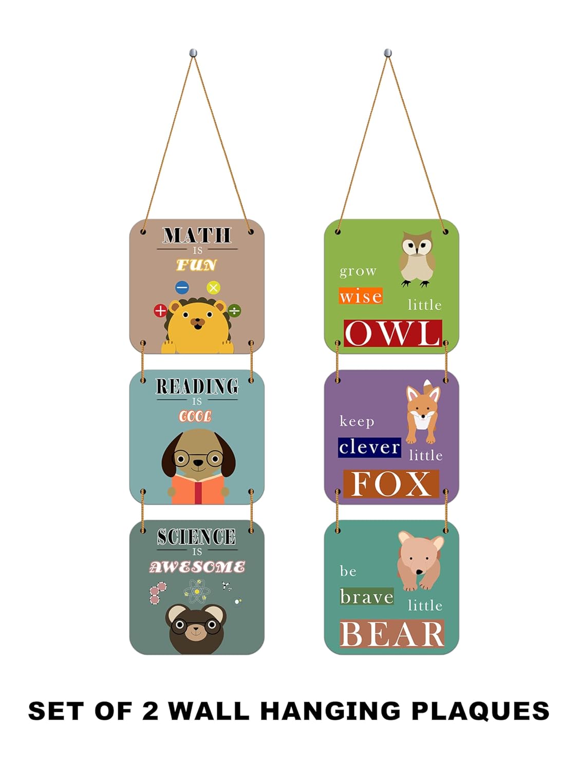 Indianara Combo Set of 3 Motivational Quotes MDF Wall Hanging Decorative Wall Art for Living room | Bedroom | Home Décor | Office | Gift (899+1044)