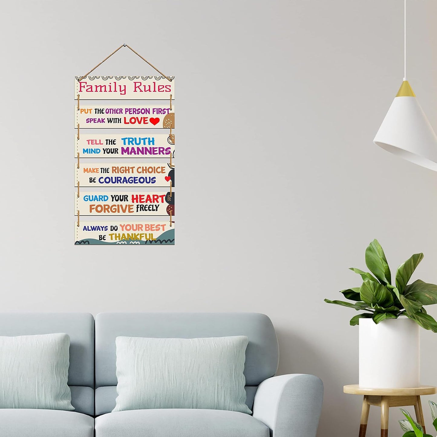Indianara Set of 6 Motivational Quotes MDF Wall Hanging Decorative Wall Art for Living room | Bedroom | Home Décor | Office | Gift (4552WH) (Style 3)