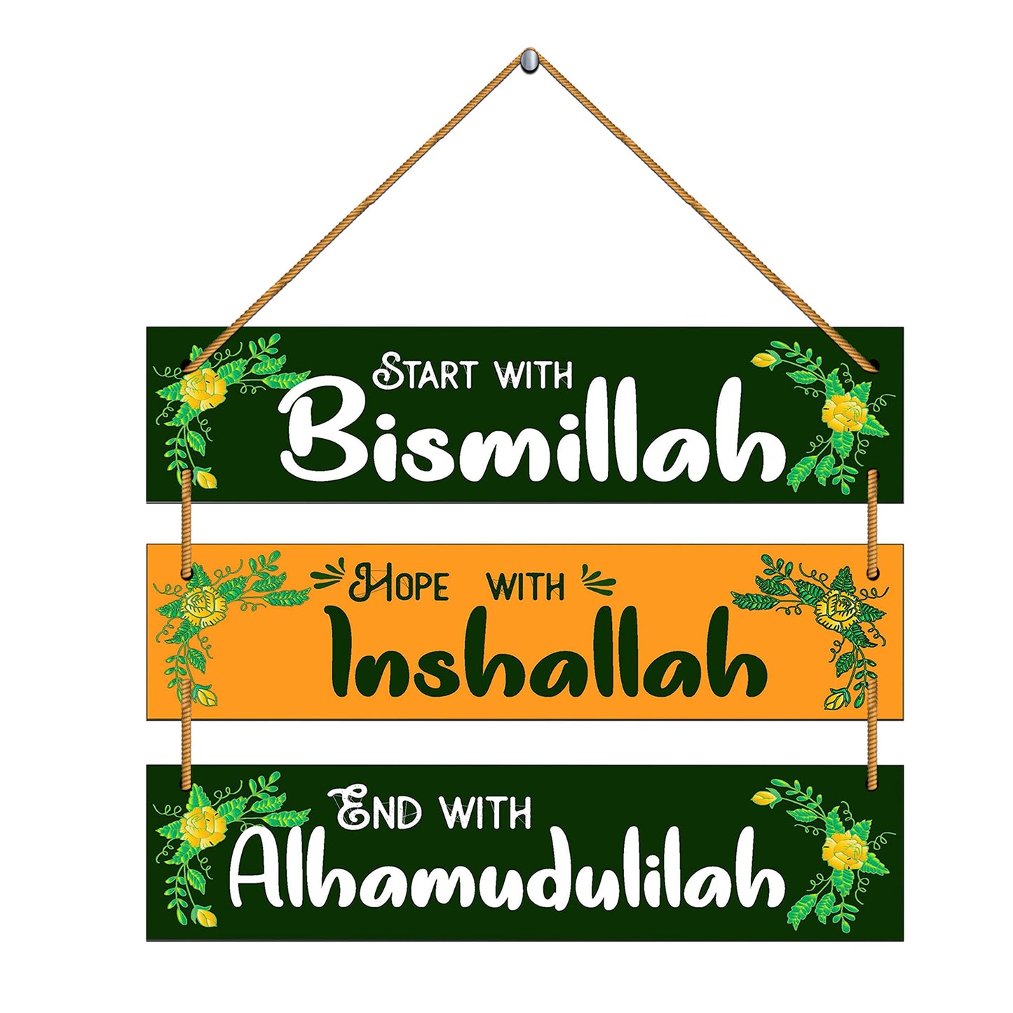 Indianara MDF Wall Hanging Decorative Wall Art for Living room | Bedroom | Home Décor | Office | Gift (Style 1)