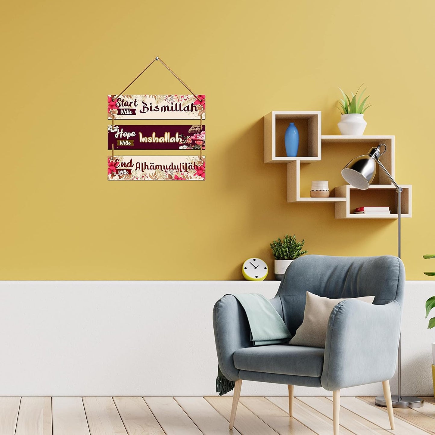 Indianara MDF Wall Hanging Decorative Wall Art for Living room | Bedroom | Home Décor | Office | Gift (Style 1)