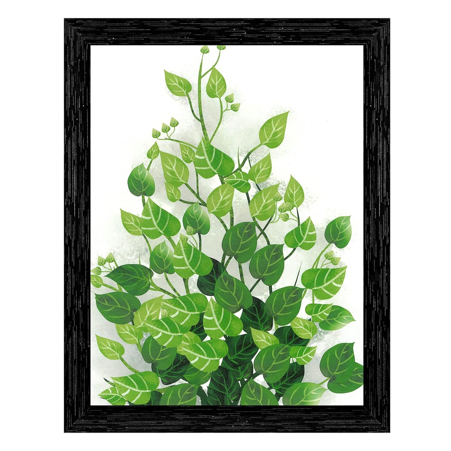 Indianara Set of 3 Framed Art Painting (3911BK) without glass 10.2 X 13, 10.2 X 13, 10.2 X 13 INCH (Style 10)