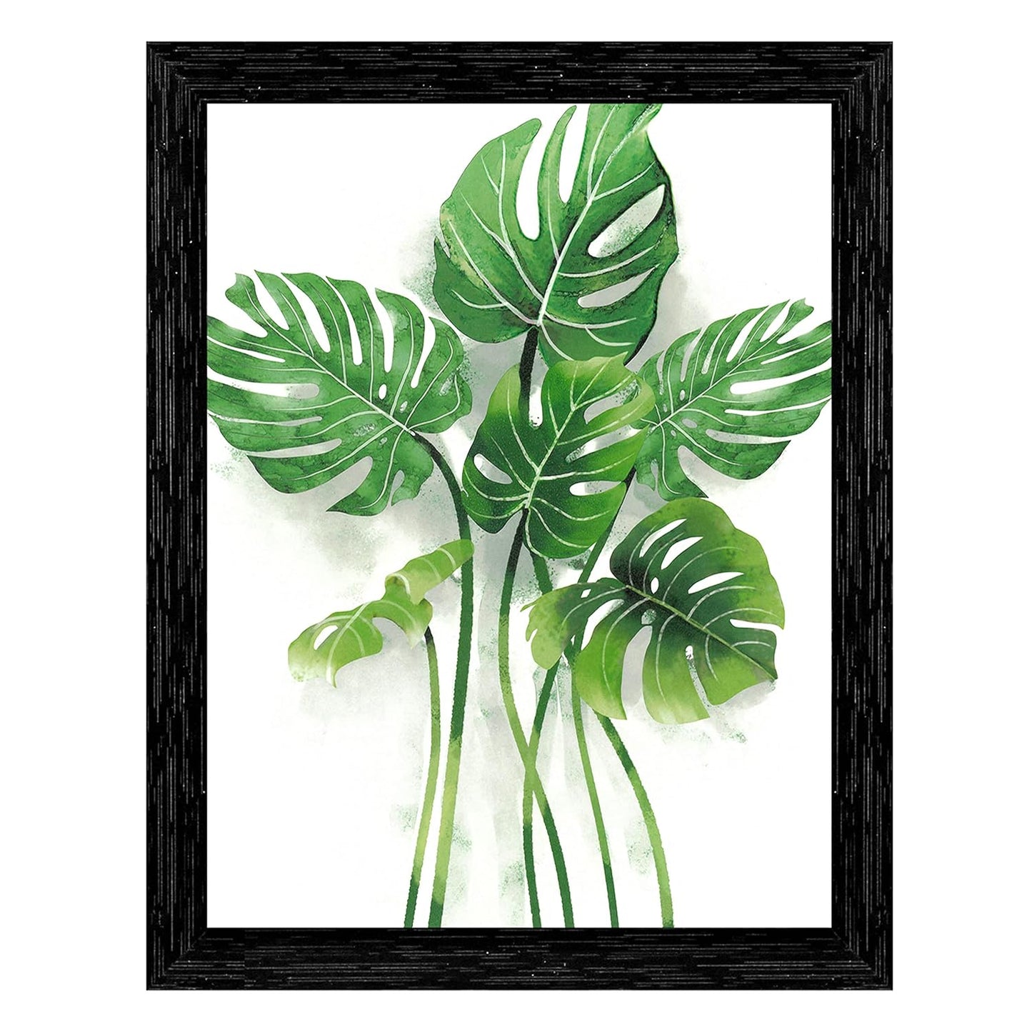 Indianara Set of 3 Framed Art Painting (3911BK) without glass 10.2 X 13, 10.2 X 13, 10.2 X 13 INCH (Style 10)
