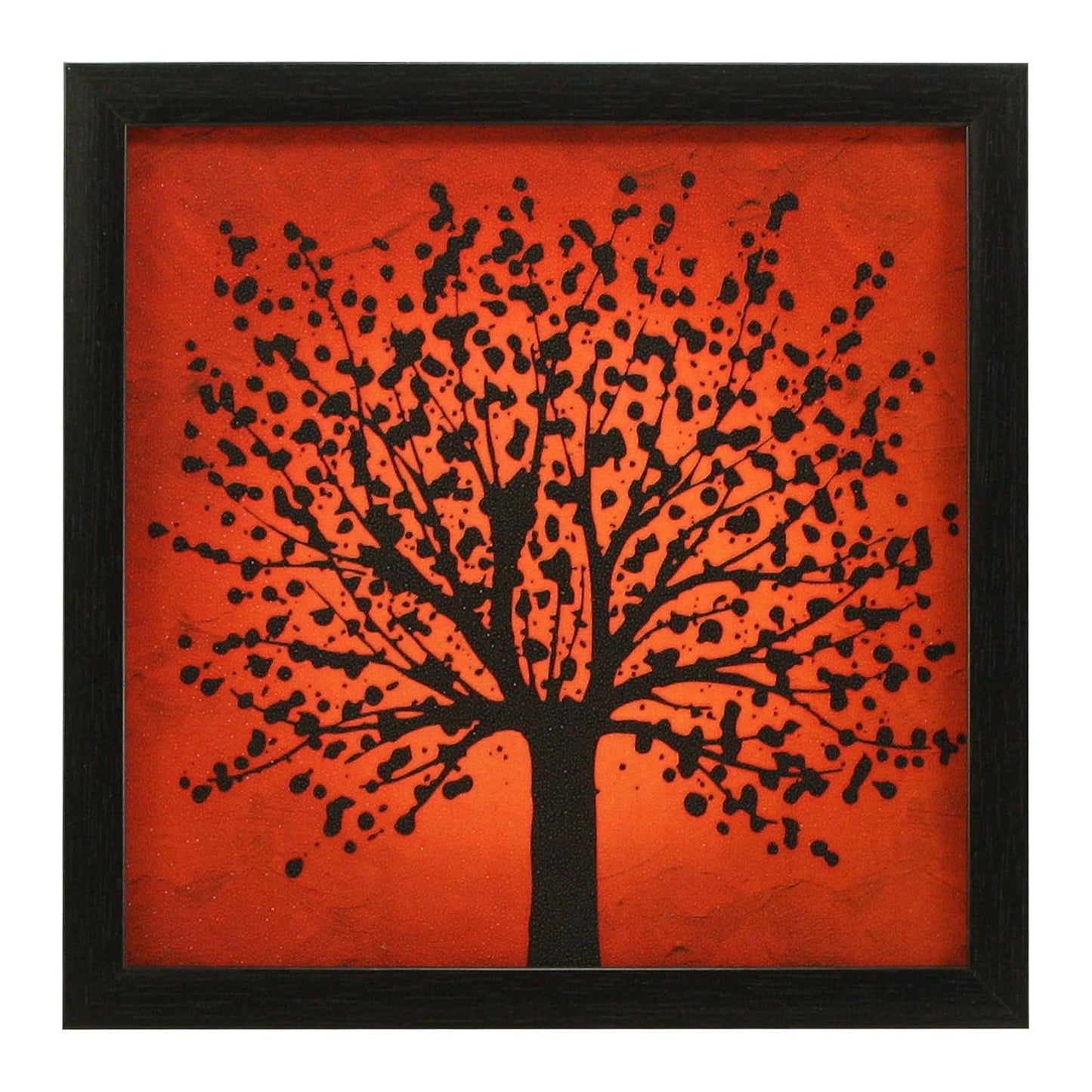 Indianara 3 Piece Set of Framed Wall Hanging Decor Modern Art(1066) Prints 8.7 Inch X 8.7 Inch Without Glass-Multicolour