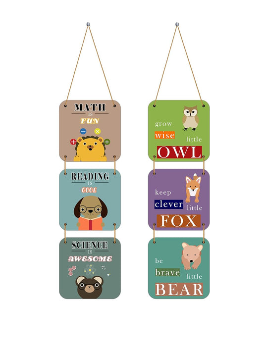 Indianara Combo Set of 3 Motivational Quotes MDF Wall Hanging Decorative Wall Art for Living room | Bedroom | Home Décor | Office | Gift (899+1044)