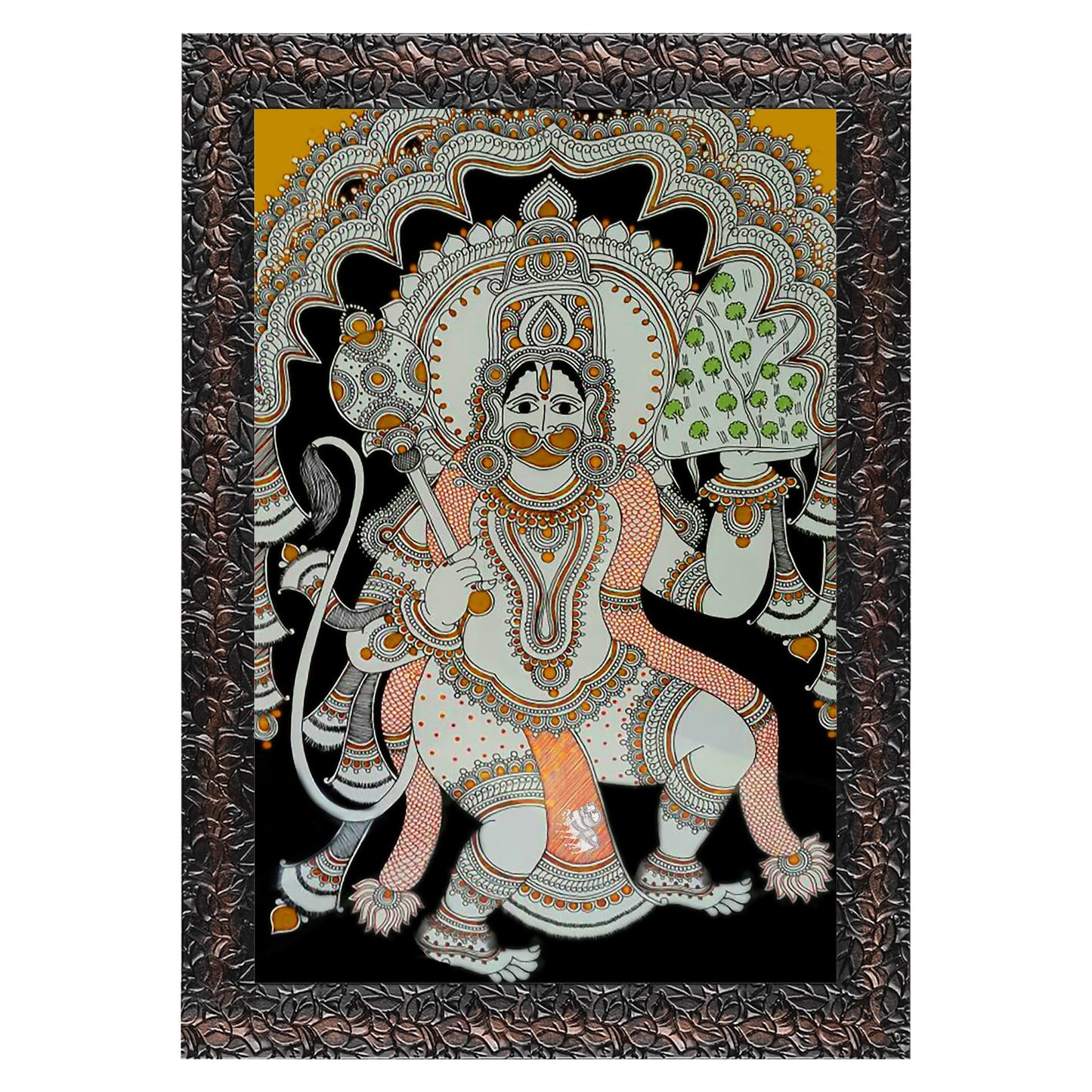 Indianara Modern Art Painting With Frame 18 Inches X 12 Inches (Style 5)