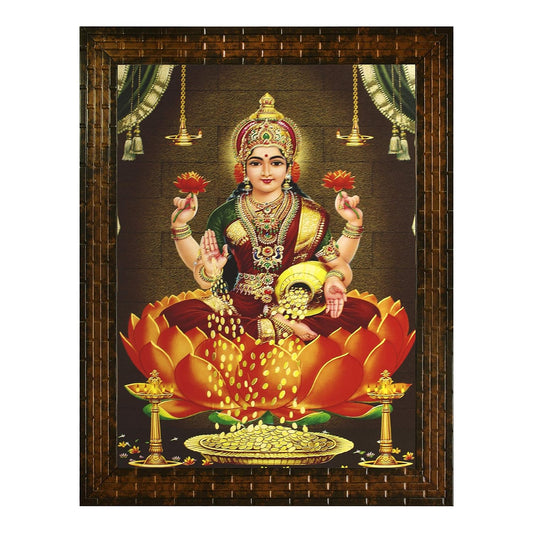 Indianara Religious Paintings Painting -Synthetic Wood, 27x30.5x1cm, Multicolour (GB3)